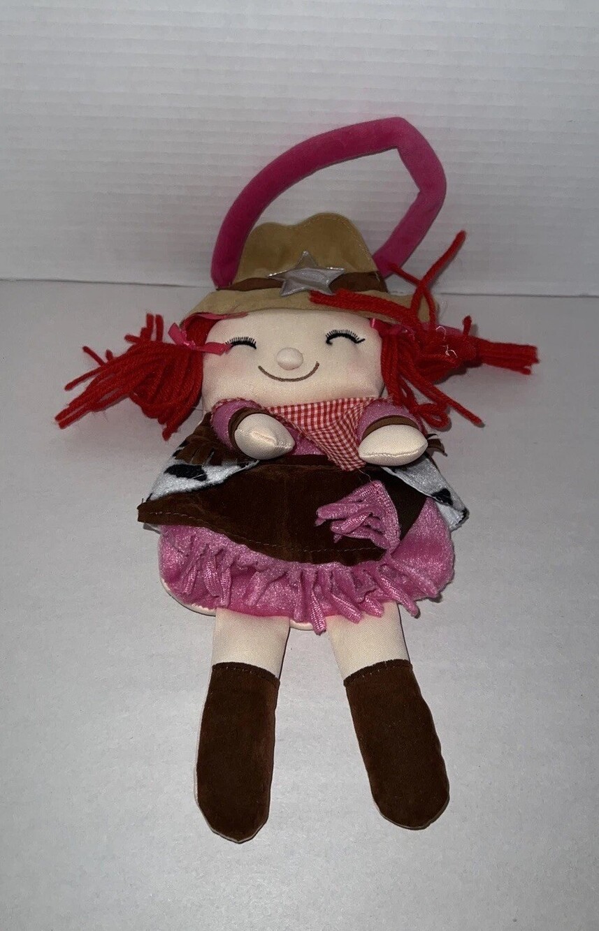 Cowgirl Stuffy Coin Purse Bag Plush Toy